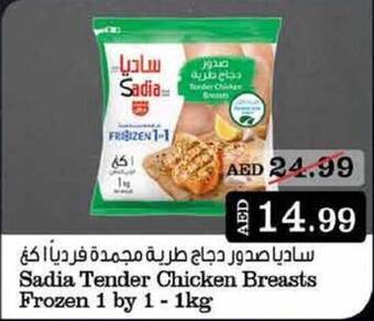 Nesto Sadia Tender Chicken Breasts Frozen 1 by 1 1kg offer