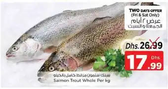 Nesto Salmon Trout Whole Per kg offer