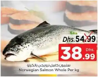 Nesto Norwegian Salmon Whole Per kg offer