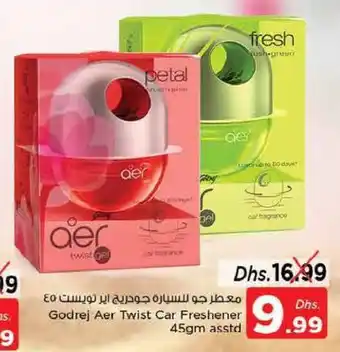 Nesto Godrej Aer Twist Car Freshener 45gm asstd offer