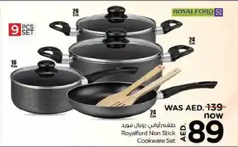 Nesto Royalford Non Stick Cookware Set offer