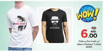 Nesto Men's Printed T-Shirt offer