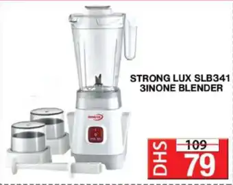 Grand Hyper Market STRONG LUX SLB341 3INONE BLENDER offer