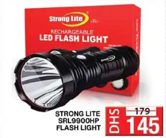 Grand Hyper Market STRONG LITE SRL9900HP FLASH LIGHT offer