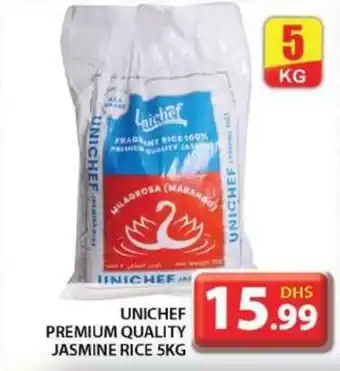Grand Hyper Market UNICHEF PREMIUM QUALITY JASMINE RICE 5KG offer