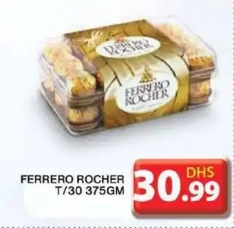Grand Hyper Market FERRERO ROCHER T/30 375GM offer