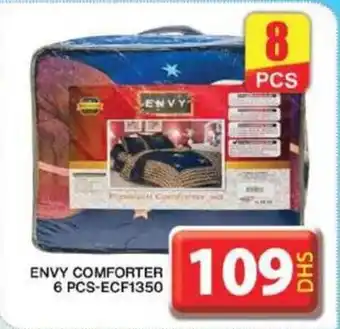 Grand Hyper Market ENVY COMFORTER 6 PCS-ECF1350 offer