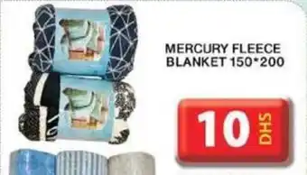 Grand Hyper Market MERCURY FLEECE BLANKET 150 200 offer