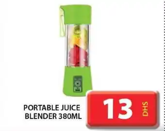 Grand Hyper Market PORTABLE JUICE BLENDER 380ML offer