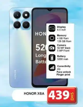 Grand Hyper Market HONOR X6A offer