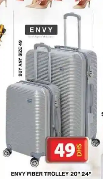 Grand Hyper Market ENVY FIBER TROLLEY 20" 24" offer