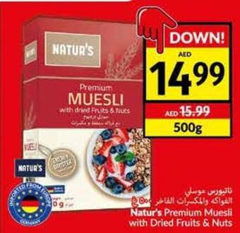 Viva Natur's Premium Muesli with Dried Fruits & Nuts offer
