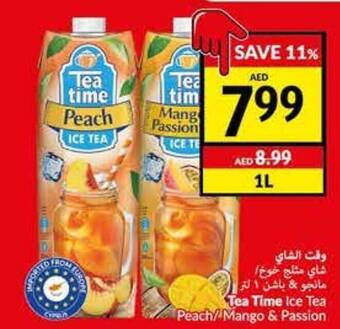 Viva Tea Time Ice Tea Peach/Mango & Passion offer