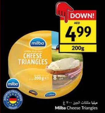 Viva Milba Cheese Triangles 200g offer