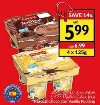 Viva Pascual Chocolate/ Vanilla Pudding offer