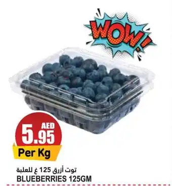 Almaya supermarket BLUEBERRIES 125GM offer
