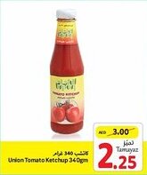 Union Coop Union Tomato Ketchup 340gm offer