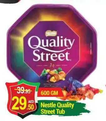 New W Mart Nestle Quality Street Tub offer