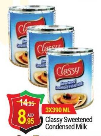 New W Mart Classy Sweetened Condensed Milk offer