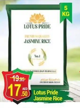 New W Mart Lotus Pride Jasmine Rice offer