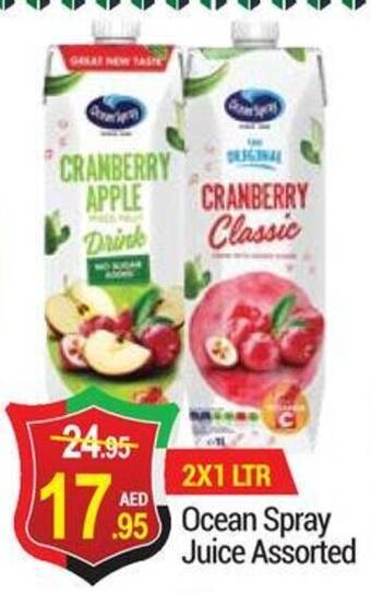 New W Mart Ocean Spray Juice Assorted offer