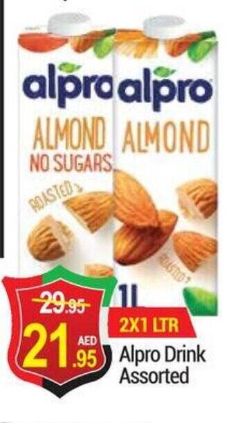 New W Mart Alpro Drink Assorted offer