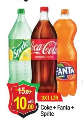 Coke + Fanta+ Sprite