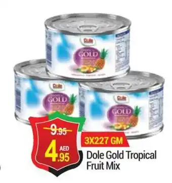 New W Mart Dole Gold Tropical Fruit Mix offer