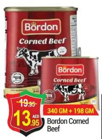 New W Mart Bordon Corned Beef offer