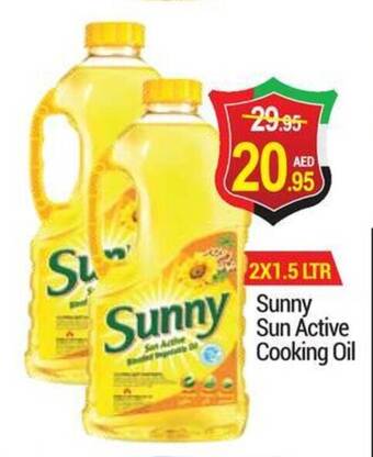 New W Mart Sunny Sun Active Cooking Oil offer