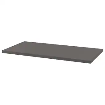 Ikea Lagkapten table top, dark grey, 120x60 cm offer