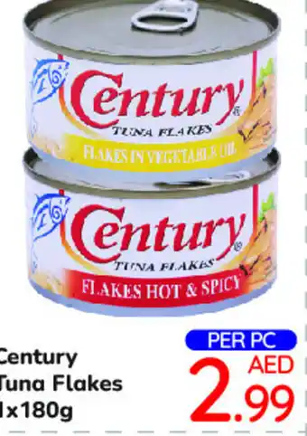 Day To Day Century Tuna Flakes 1x180g offer