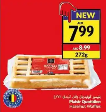 Viva Plaisir Quotidien Hazelnut Waffles 272g offer