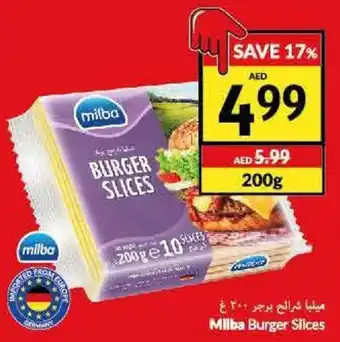 Viva Milba Burger Slices 200g offer