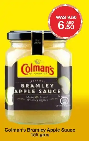 E City Colman's Bramley Apple Sauce 155 gms offer