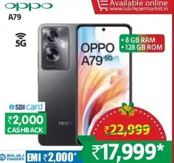 Lulu Hypermarket Oppo A79 offer