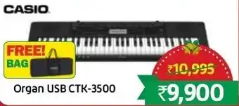 Lulu Hypermarket CASIO Organ USB CTK 3500 offer
