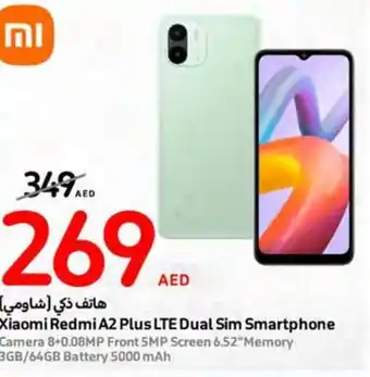 Carrefour Xiaomi Redmi A2 Plus LTE Dual Sim Smartphone offer