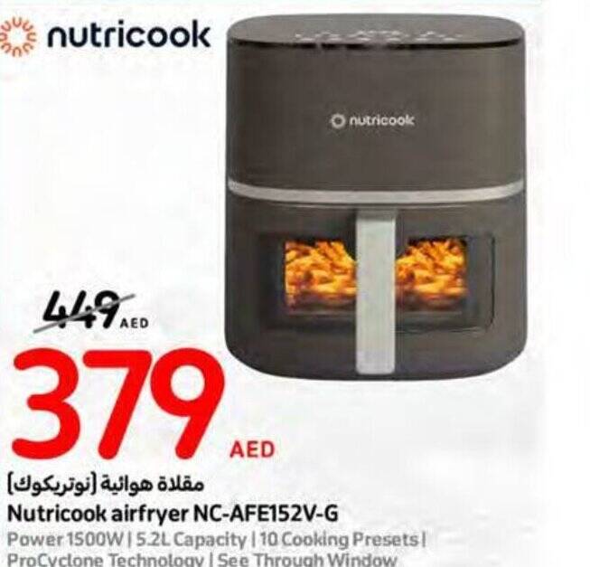 Nutricook air deals fryer carrefour