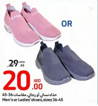 Carrefour Mens or Ladies shoes sizes 36 45 offer