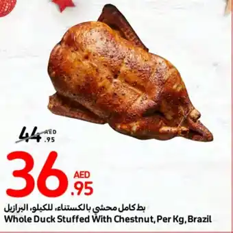 Carrefour Whole Duck Stuffed With Chestnut Per Kg Brazil offer