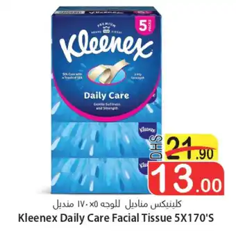 Kleenex Daily Care Facial Tissue 5X170'S