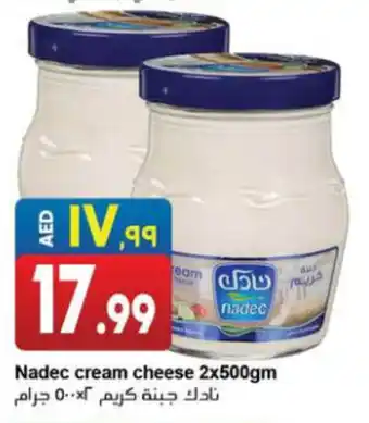 Rawabi Market Nadec cream cheese 2x500gm offer
