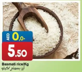 Rawabi Market Basmati rice/Kg offer
