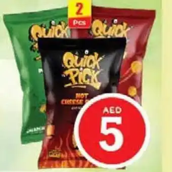 Nesto Quick Pick Corn Snacks asstd 2x80gm offer