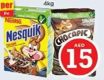 Nesto Nestle Nesquik Chocapic Cereals 500gm offer