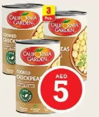 Nesto California Garden Chick Peas 3X400gm offer