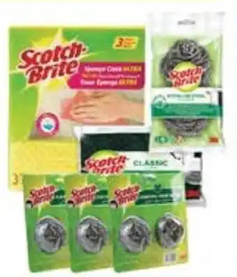 Nesto Scotch and Brite Metallic Spiral Tripple Sponge cloth 3s offer