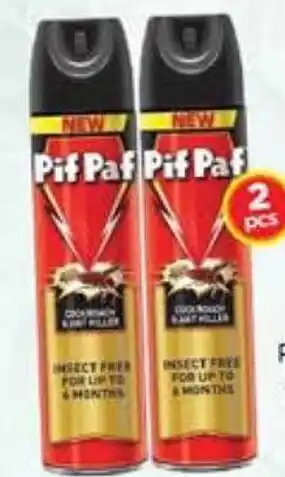 Nesto Pif Paf Insecticide Cik Power Plus 2x400ml offer