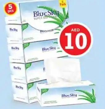 Nesto Blue Sky Soft Facial Tissue 2Ply 5X200s offer